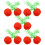 5Pcs Simulation Orange Branches Plastic Faux Fall Fruit Centerpieces 1