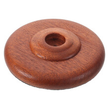 Wooden Brown Cello Endpin Rest Non-Slip Support Mat