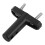 Support Métal Noir, Fixation Lampe Et Extension 1