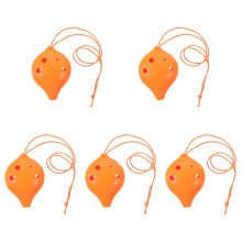 5St Draagbare Ocarina Van Resin Voor Volwassenen En Kids