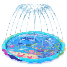 PVC Sprinkler and Mat Water Spray Play Toy for Summer