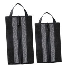 2pcs Waterproof Travel Shoe Bag with Full Zipper Closure Lightweight Shoe Storage Pouch