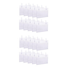 100Pièces Porte-Étiquettes PVC Colorés Résistants Usage Supermarché