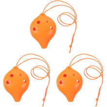 3St Resin Ocarina Instrument, Voor Kinderen En Beginners