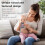 Mobile Phone Shaped Silicone Teether - Grey & Pink 6