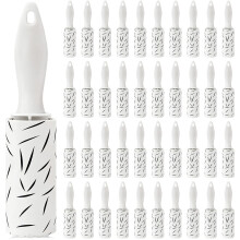 1200 Sheets Mini Lint Roller Bulk Pack for Pet Hair and Clothes, Compact Travel Size Easy Peel Design