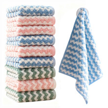 10 Pack Microfiber Cleaning Cloths Super Absorbent Lint Towels for Kitchen and Home Cleaning