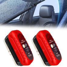 Car Glass Cleaner Kit 2026 Upgraded Anti Fog Rainproof Window Cleaning Brush Removes Oil Film 2PCS