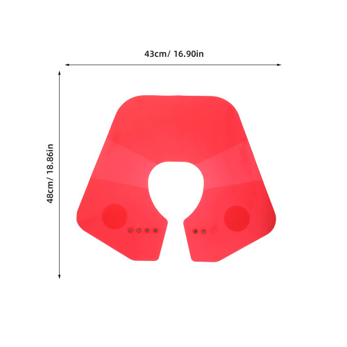 Taglio Silicone Rosso Con Protezione Collo 1