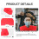 Taglio Silicone Rosso Con Protezione Collo 3
