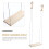 Appendibile in Legno Beige, Versatile E 7