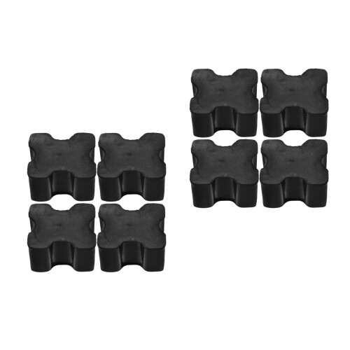 8Pcs Heavy Duty Rubber Front Coil Spring Spacer for Auto Accessories 1