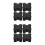 8Pcs Heavy Duty Rubber Front Coil Spring Spacer for Auto Accessories 5