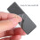 40Pcs Rectangular Stainless Steel Name Tags Blanks for Office Doors 4