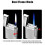 Windproof Butane Torch Lighter, Dual Flame Refillable Adjustable Flame for Candles and Camping (D) 2