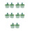10Pcs Green Sink Drain Strainer Basket PP Kitchen Stopper Filter 4