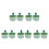 10Pcs Green Sink Drain Strainer Basket PP Kitchen Stopper Filter 5