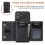 (For iPhone 16, Black) DG.MING M2 Series 3-Fold Card Bag Wallet Leather Phone Case 2