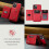 (For iPhone 15 Pro, Red) DG.MING M2 Series 3-Fold Card Bag Wallet Leather Phone Case 4