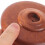 Wooden Brown Cello Endpin Rest Non-Slip Support Mat 6