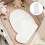 White Linen Baby Stroller Cooler Pad Universal Fit Soft Mat 9