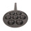 7-Hole Nonstick Cast Iron Takoyaki Pan 4.3 lb 14