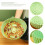 Silicone Air Fryer Accessoire Vert Panier Mat Réutilisable 6