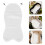 White Breathable Linen Stroller Cooling Mat Easy Install Pad 6