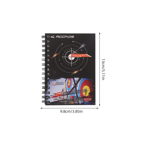 2Pcs Archery Scoring Book Durable ABS Paper Archery Range Score Pad 1