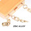 Golden Stylish Bag Accessory Chain for Shoulder and Purse Use 5