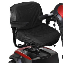 Waterproof Electric Wheelchair Seat Cover, Heavy Duty Nylon Protector for Mobility Scooter, 28' L x 17' W Black