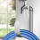 Wasserschlauchhalter Für Gartenrobust Und Silber 8