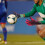 Goalkeeper Gloves 150g, Size 6-10, Green/Red 5