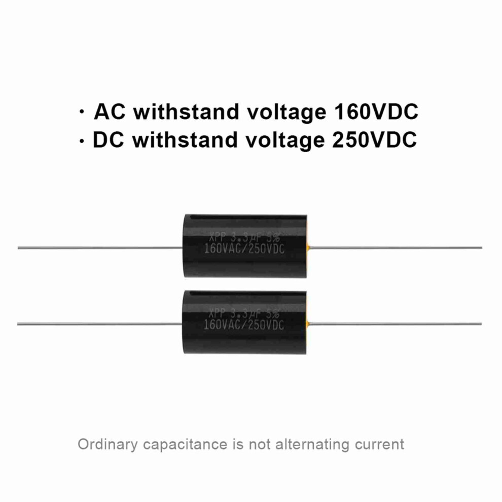 Pair Of 3.3Uf Audio Capacitors Hifi 7340572955234