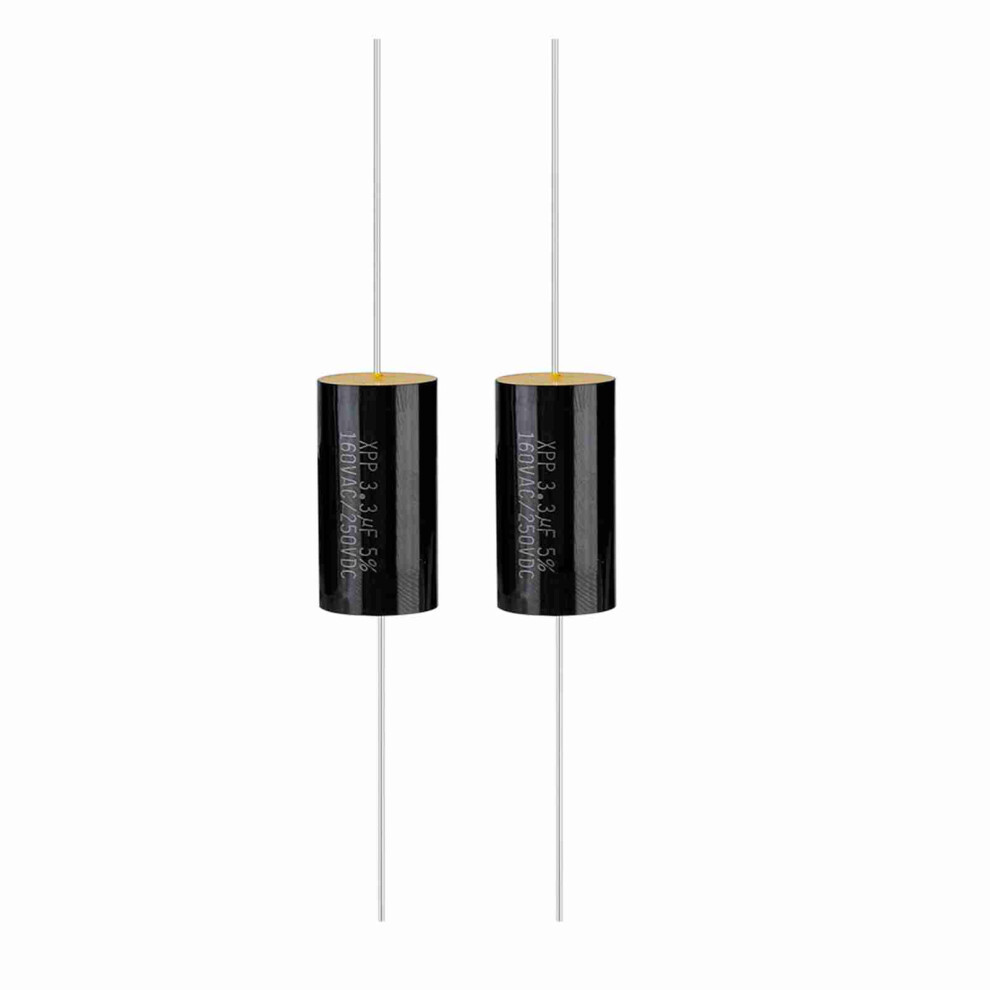 2X 3.3Uf Metal Film Capacitor For Audio 7340572914910