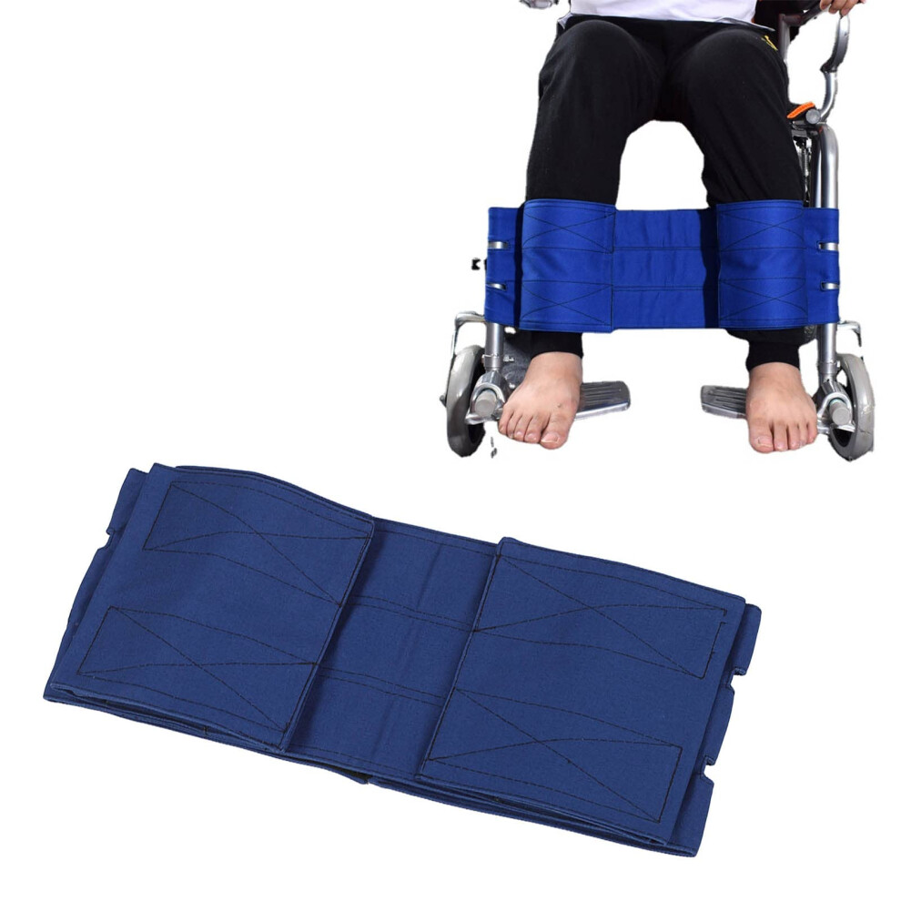 Wheelchair Footrest Strap, Adjustable Calf Strap for Secure Leg Positioning, Quick Release Buckle