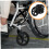 4 Pack Wheelchair Caster Wheels Black Front Replacement ShockAbsorbing NonSlip Easy Install 5