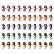 (color) 50pcs Easter desktopLittle People Decorations cute cartoon gift