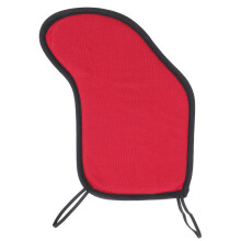 Soft Cotton Violin Chin Rest Pad with Double Strap for Comfortable Support Beginners and Professionals