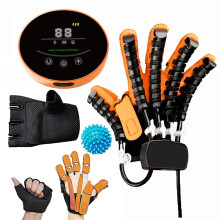 Rehabilitation Robot Glove for Stroke Recovery, Pneumatic Hand Therapy Glove with Guided Passive Movement