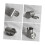 Compact MultiCompartment Bathroom Toothbrush Holder and Toothpaste Organizer Stand 3