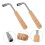 2pcs Lyre Harp Tuning Wrench Set, Durable Metal Tools for Precise Stringed Instrument Adjustment 2