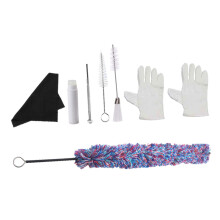 Saxophone Cleaning Kit for Alto and Tenor, Reusable Woodwind Instrument Care Set with ScratchResistant Brushes and Cloth