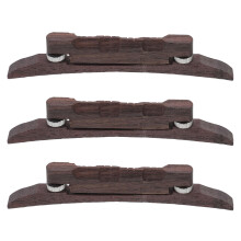 3pcs Adjustable Mandolin Bridge Saddle Set with Quick Height Adjustment for Guitar and Violin