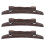 3pcs Adjustable Mandolin Bridge Saddle Set with Quick Height Adjustment for Guitar and Violin 1