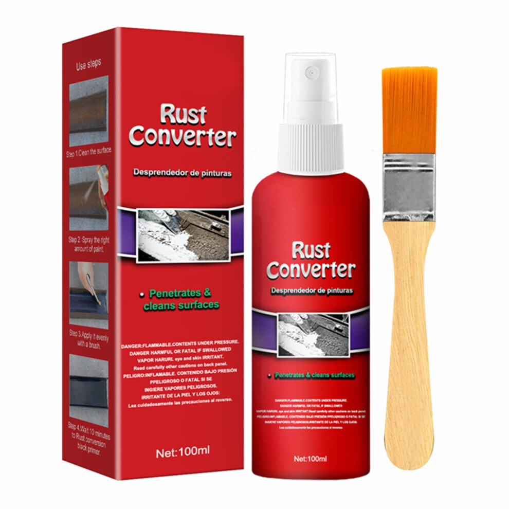Rust Converter Spray For Metal Surfaces, Stops Rust And Converts Corrosion, Longlasting Protection 9771547932383