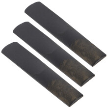 3pcs Handmade Resin Clarinet Reeds Set for Beginners and Professionals with Rich Balanced Tone