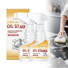 Kitchen Degreaser Foaming Spray, Cling Foam Lifts Grease, Removes Burned On Residue, 2 x 120ml