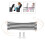 Under Desk Foot Rest Adjustable Ergonomic Support with Breathable Cotton Surface Black and White Design 3