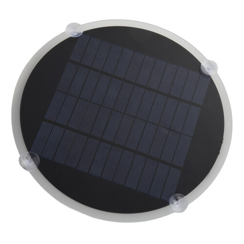 Round Mono Solar Panel 20W 12V Mini Black 1